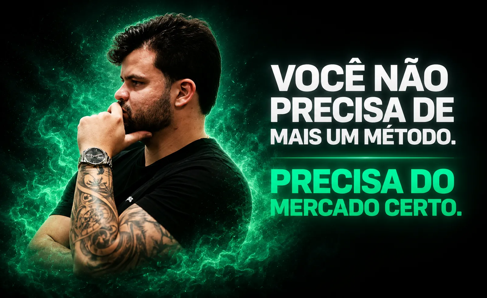 Você não precisa descobrir tudo sozinho. Precisa da estrutura certa e de alguém do seu lado.